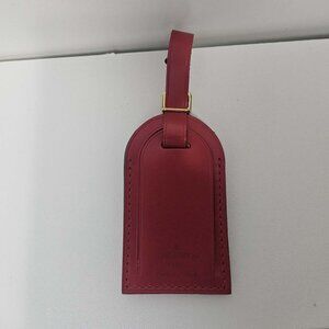 Louis Vuitton Red Luggage Tag